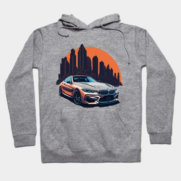 BMW M5 CS Classic Car Hoodie by Cruise Dresses